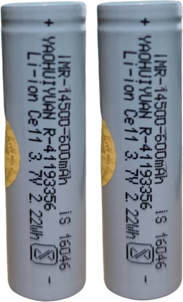 I-Birds Enterprises high quality 14500 Rechargeable 3.7V 600mAh Li-ion Battery