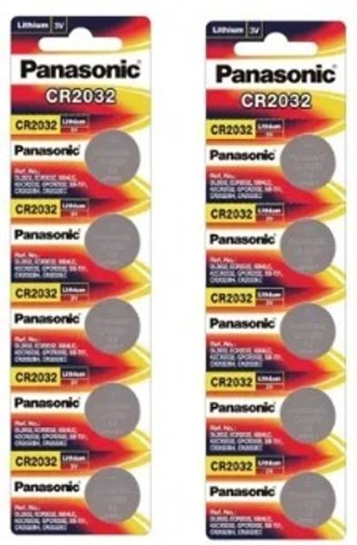 Panasonic CR2032 (Pack of 10) Battery