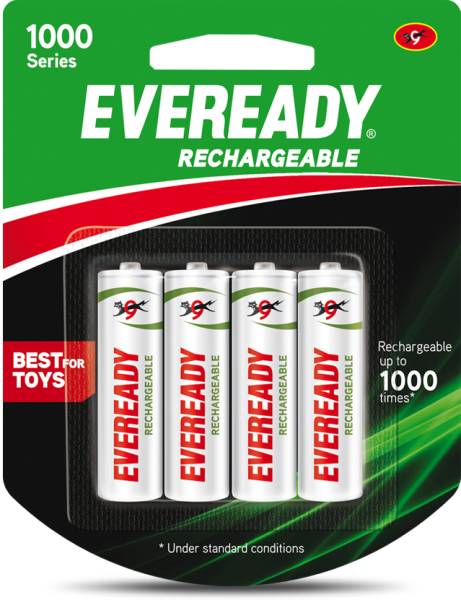 EVEREADY 700 Rechargeable AA | Low Discharge Mechanism | Smart Charging Battery