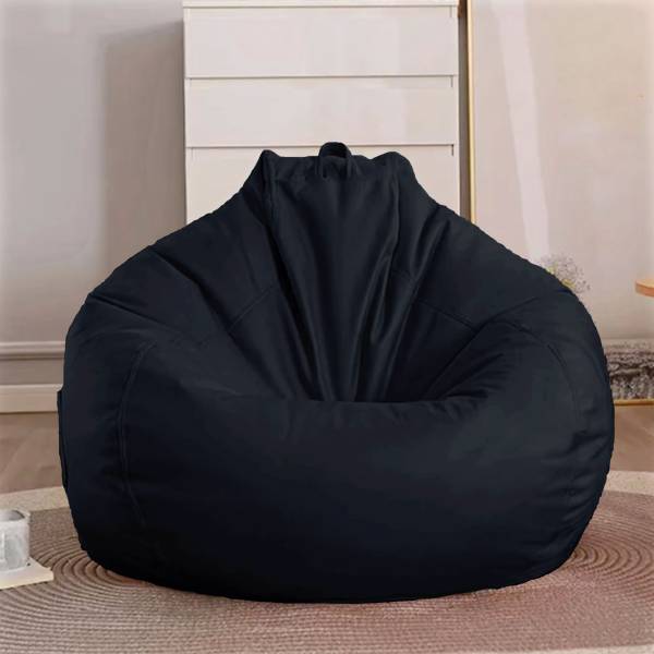 GIGLICK XXXL Faux Leather Bean Bag & Footrest Filled with Beans Bean Bag  Chair With Bean Filling - Price History