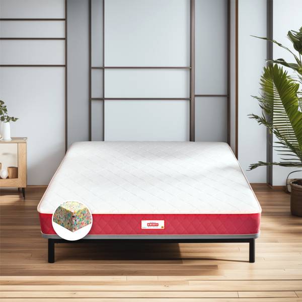 KURLON Dual Comfort Soft Firm High Resilience HR 6 inch Queen