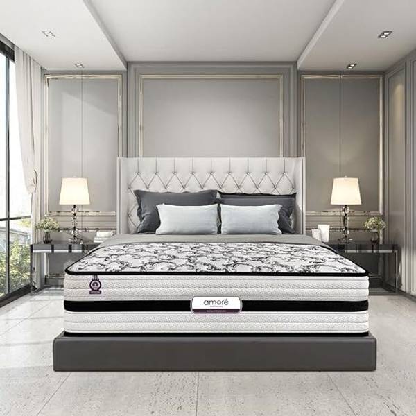 AMORE OrthoPlus 10 inch Single Pocket Spring Mattress Price History