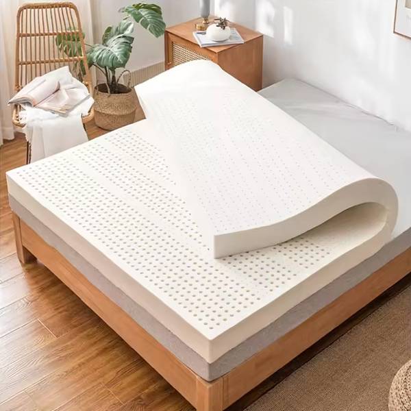 AVI Natural 7 Zones Latex Mattress Topper 2 inch King Latex Foam