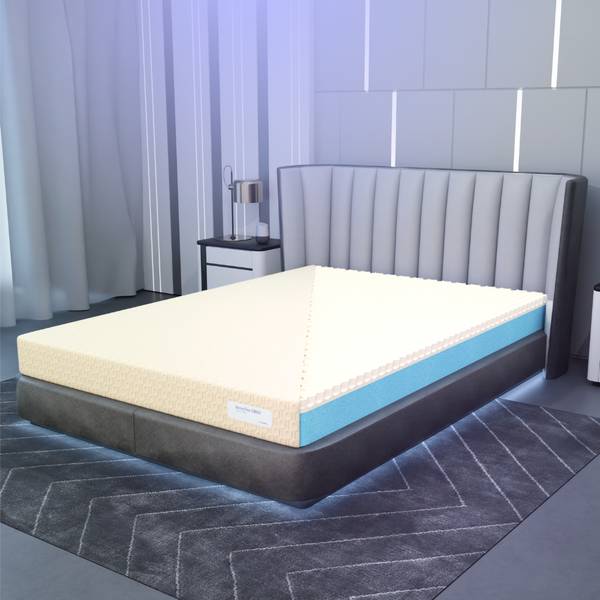 SleepyHug Snowflex SpineX PRO Grid Mattress 8 inch King Latex Foam Mattress