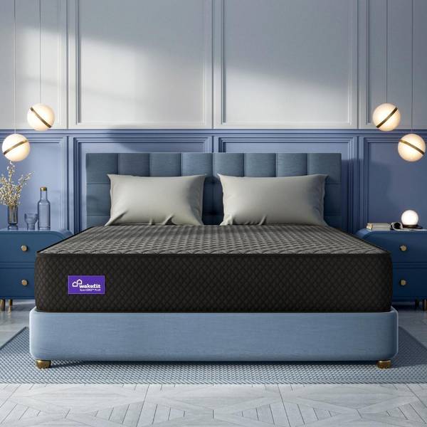 Wakefit XpertGrid Plus 6 inch Double High Resilience (HR) Foam Mattress