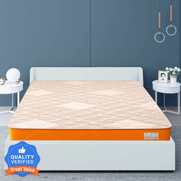 Flipkart Perfect Homes Sweet Dream Dual - Hard & Soft 6 inch Single EPE Foam Mattress