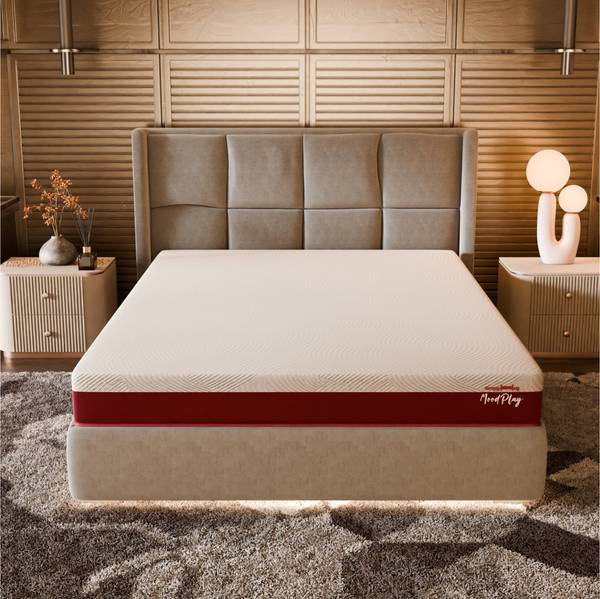 SleepyHug MoodPlay Natural Latex Mattress 8 inch Double Natural Latex Mattress