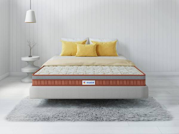 Sleepwell Spinetech Air Luxury Mattress 7 inch Single PU Foam Mattress