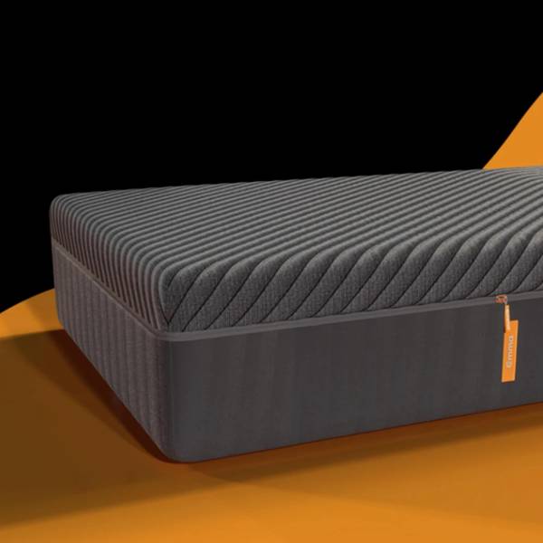 Emma Germany Black Orthopaedic Roll Pack 6 inch Queen High Resilience (HR) Foam Mattress