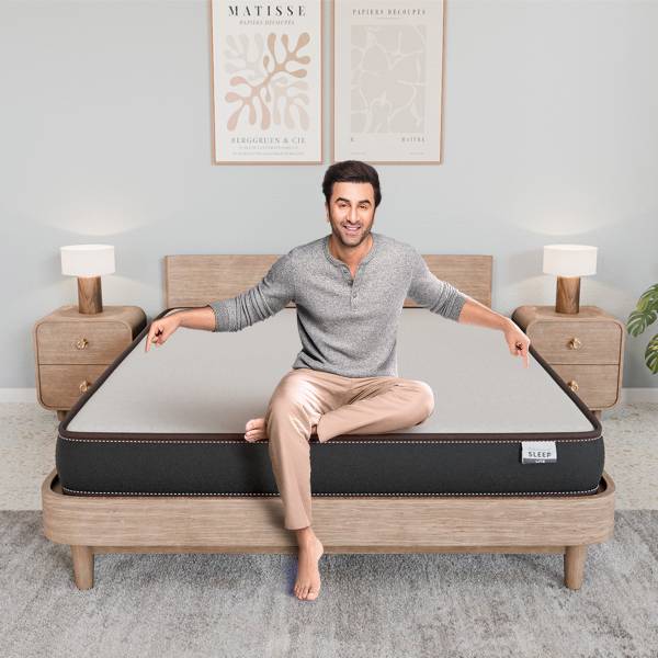 Nilkamal SLEEP Lite Dual Comfort 5 inch Queen PU Foam Mattress