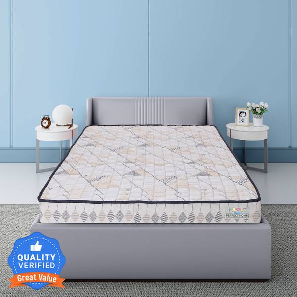 Flipkart Perfect Homes Bliss White 5 inch Single PU Foam Mattress