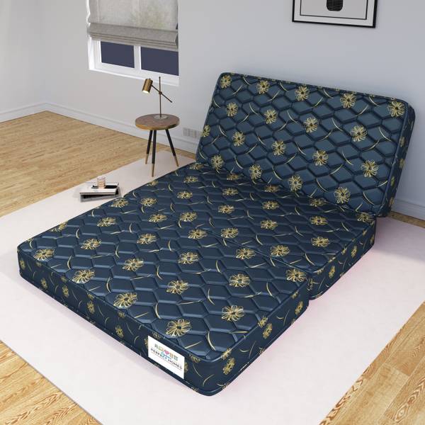 Flipkart Perfect Homes Rio Three Folding Travel Mattress 5 inch