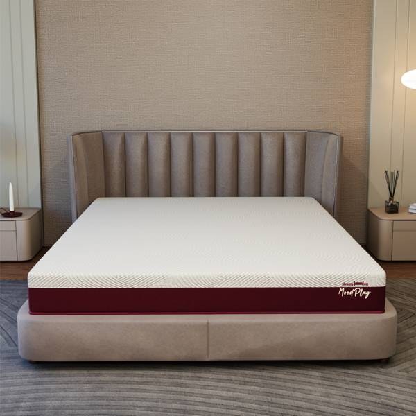 SleepyHug MoodPlay Natural Latex Mattress 6 inch Queen Natural Latex Mattress