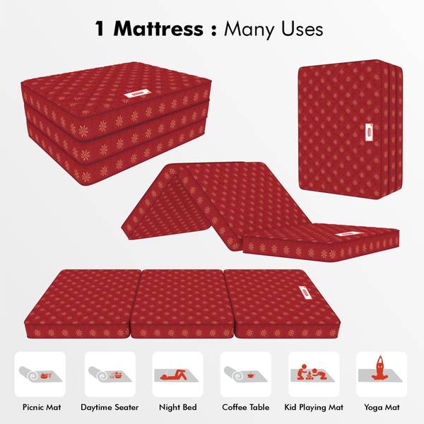 Usha Shriram Essentio 3 Fold Reversible Travel Bed at FACTORY RATE 4