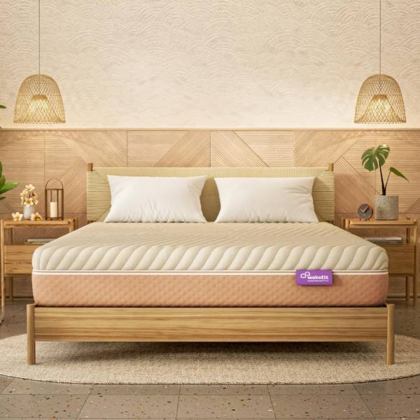 Wakefit ErgoTech EcoLatex Plus Mattress 10 inch King Latex Foam Mattress