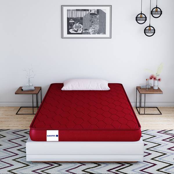 Sleepwell mattress 4 inch outlet price double bed