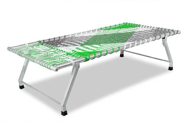 letap Single folding bed Metal Single Bed