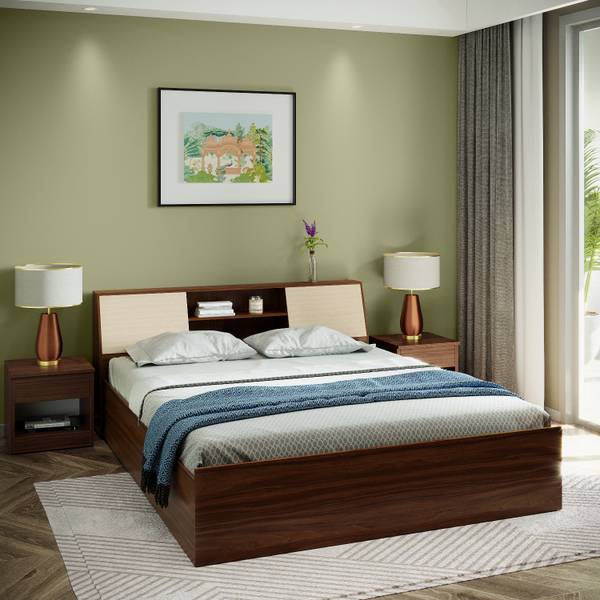 Godrej Interio Dawn Engineered Wood King Box Bed
