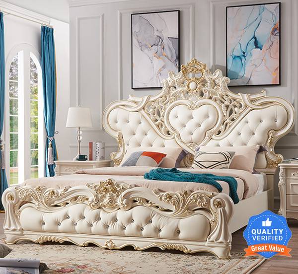 ALISHAANK HANDICRAFT VICTORIA ROYAL LUXURY PREMIUM TEAK Solid Wood