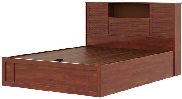 Wakefit Aquari Solid Wood Queen Hydraulic Bed