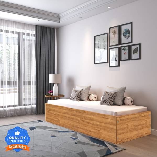 Flipkart Perfect Homes ORION Engineered Wood Single Box Bed