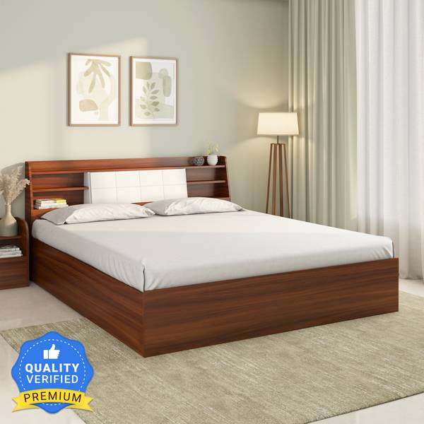 Nilkamal Ornate Max with Storage 1 Year Warranty Engineered Wood