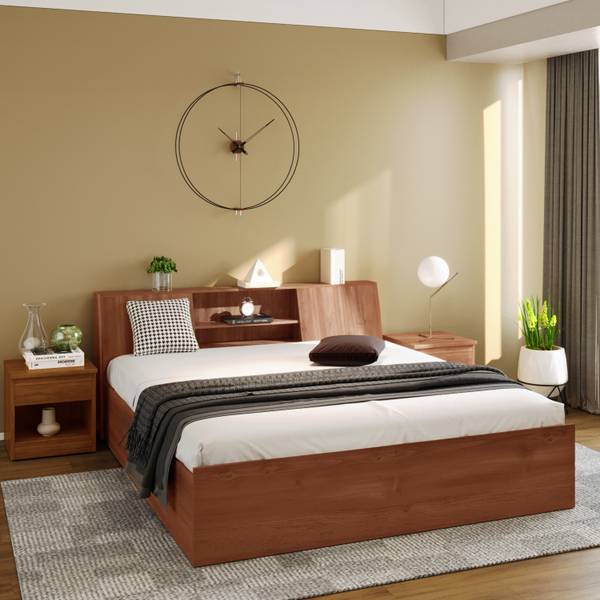 Godrej Interio Alpha Engineered Wood King Box Bed
