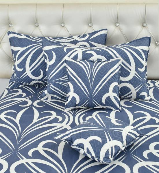 NCS 300 TC Cotton Double Printed Flat Bedsheet