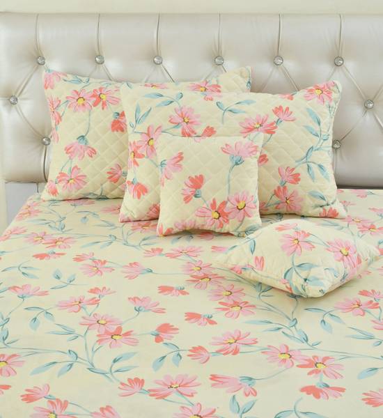 CLOVIS KRAFTS Cotton King Flat 240 TC Printed Bedsheet