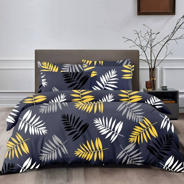 SANJEET Cotton King Flat 260 TC Printed Bedsheet