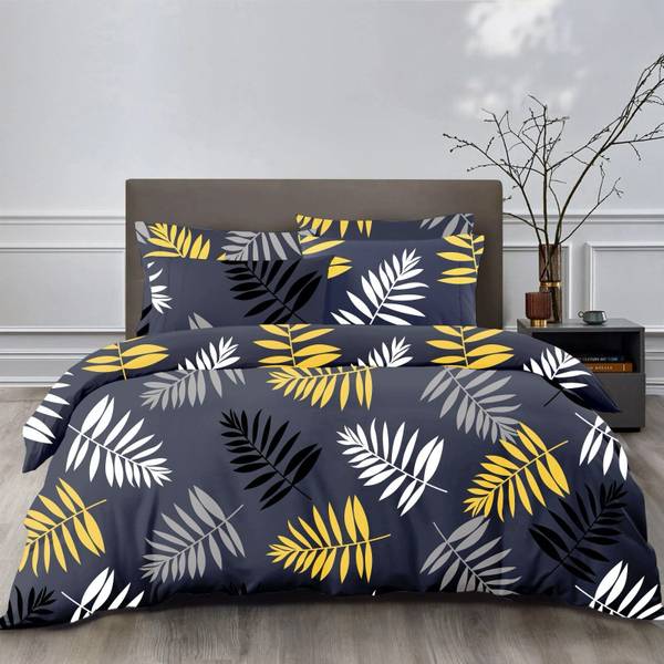 SANJEET Cotton King Flat 260 TC Printed Bedsheet