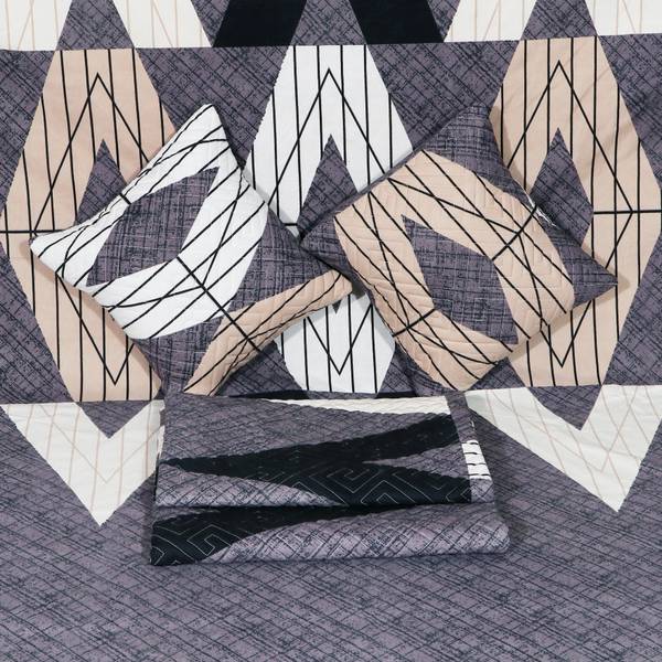 Moonroof 300 TC Cotton Double Printed Flat Bedsheet