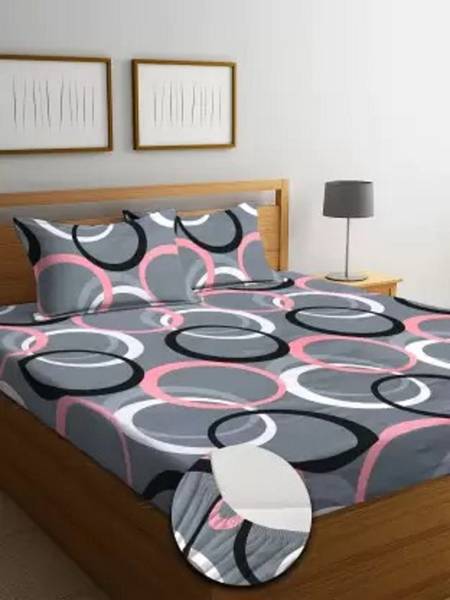 TomCruise Reversible Cotton Double Bed Cover