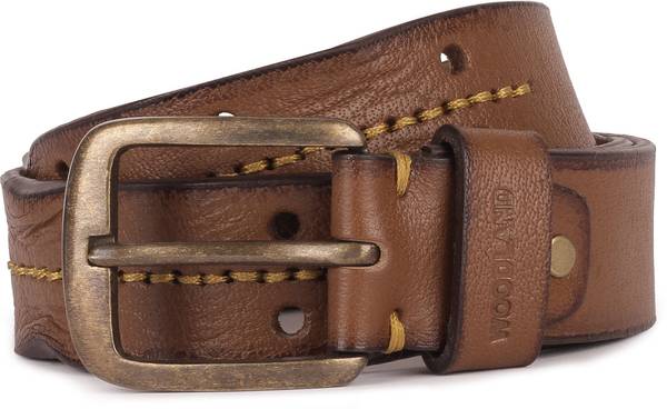 Woodland original leather belt cheap