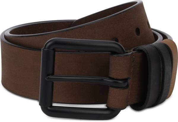 WOODLAND Men Brown Genuine Leather Belt