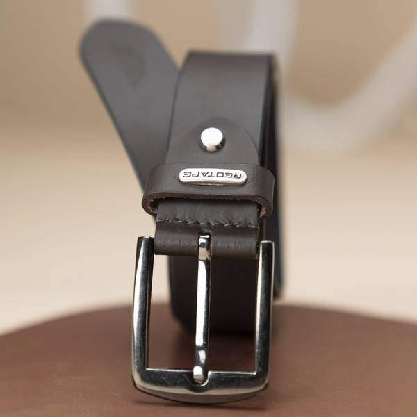 RED TAPE Men Casual Brown Genuine Leather Belt