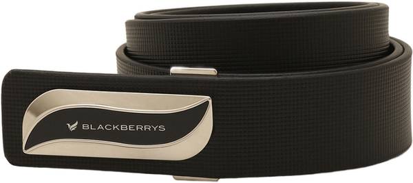 Blackberrys Men Formal Black Genuine Leather Belt Price History