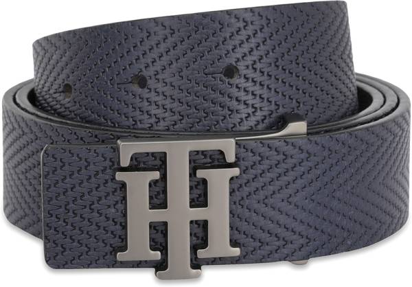 TOMMY HILFIGER Men Casual Blue Genuine Leather Belt