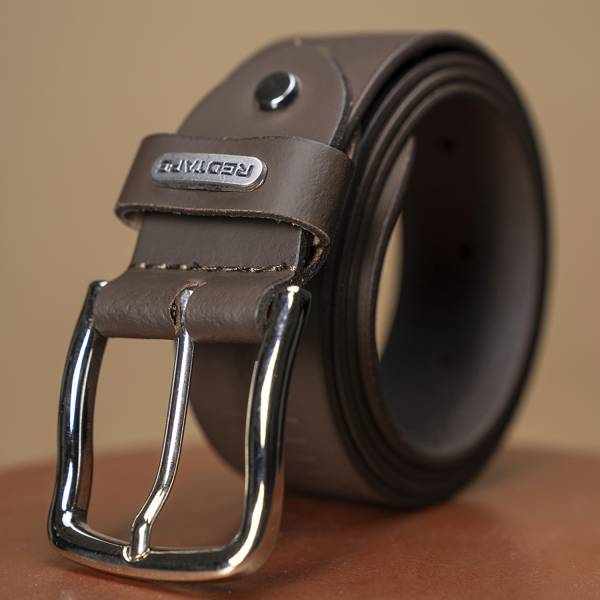 RED TAPE Men Casual Brown Genuine Leather Belt