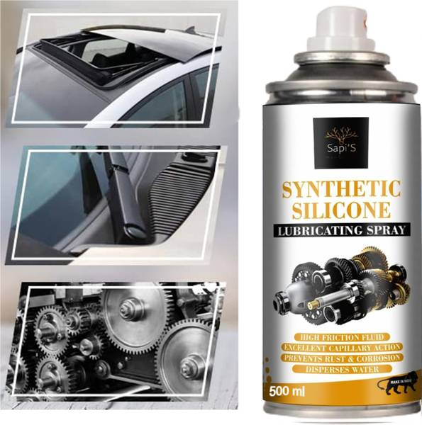 SAPI'S Synthetic Silicone Lubricating for Car and Home Synthrtic Silicone Lubricating Spray Brake Oil
