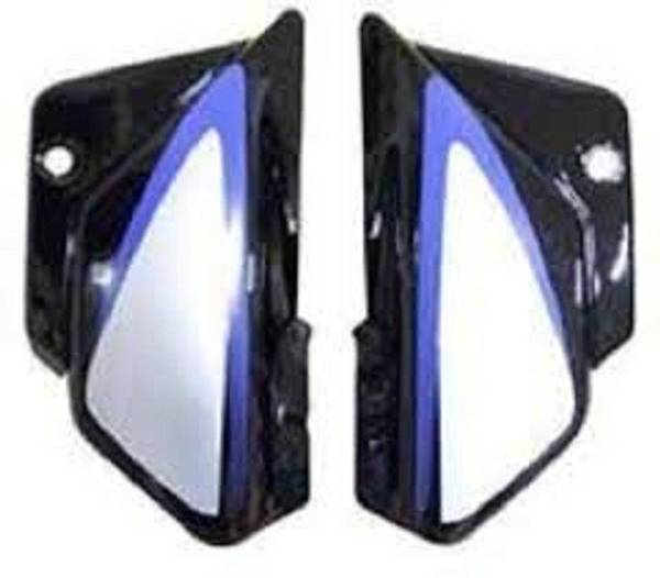 ARPIT ENTREPRISE Side Panel For Splendor Plus (Black/Blue) Bike Crash Guard