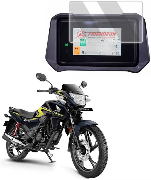 FriendZon Screen Guard For NEW 2025 HONDA SP125 Bike 2025 [Not Tempered Glass] Bike Crash Guard