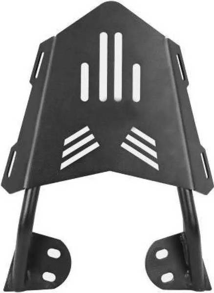 DAZZRIDE Heavy Back Rack with Carrier Backrest Compatible for Bajaj Pulsar Ns 200, Black Bike Crash Guard