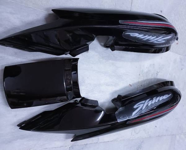 pnk Honda shine bs6 Bike Crash Guard