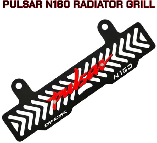 BIKER SHOPPEE PULSAR N160 RADIATOR GUARD Bike Radiator Guard