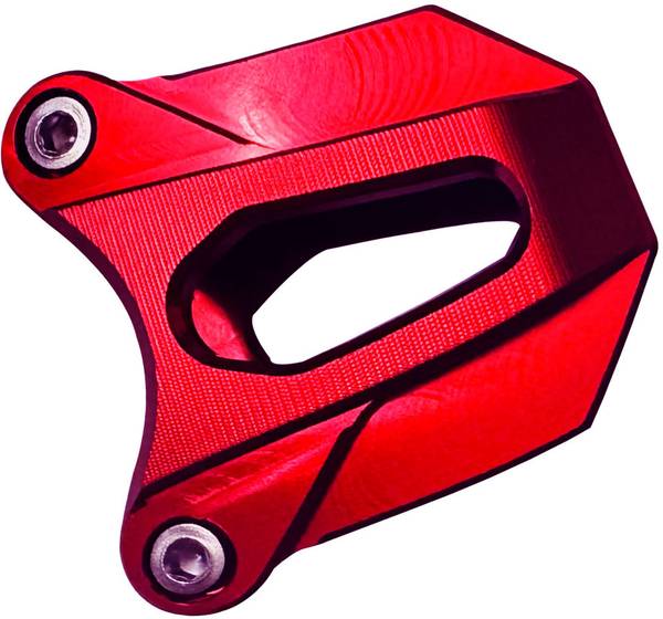 Vagary Aluminum Key Shell Decoration Silver Key Cover for TVS Apache RTR 160/200 4V Bike Crash Guard