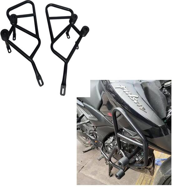BSI Heavy Duty Crash Guard with Slider Crash Guard for Bajaj Pulsar N160/ N250