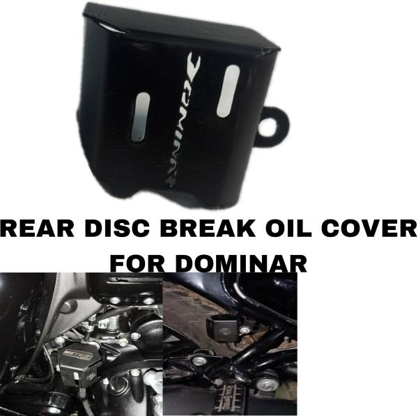 Aklin Boky REAR DISC BRAKE OIL COVER FOR DOMINAR Bike Crash Guard