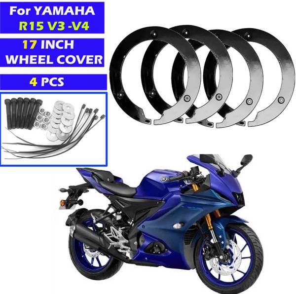 AXWee ABS Plastic PRO Disc Wheel Cover For Yamaha R15 v3 And v4 17 inch