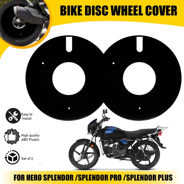 Otoroys PRO Disc Acrylic Wheel Cover For Hero Splendor Plus , PRO Bike Fairing Kit